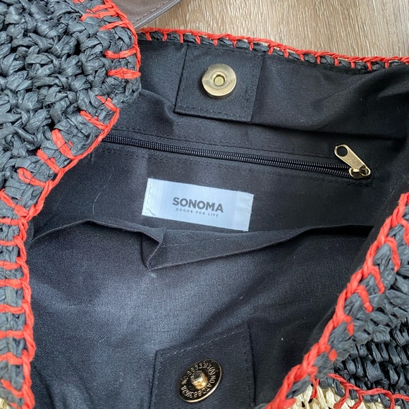 Bohemian crochet Paper straw tote✨ - Picture 5 of 7